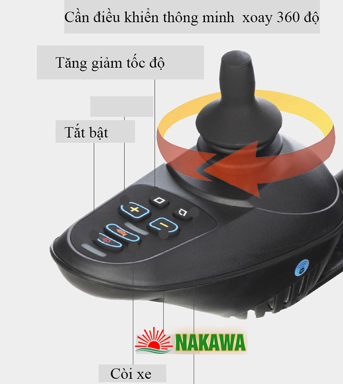 cần điều khiển xe lăn điện nakawa nkl-04
